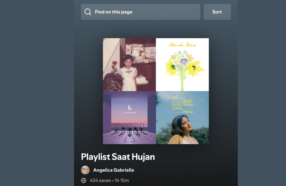 Suasana hujan, lagu penuh makna. Temani hari kamu dengan playlist hujan terbaik di Spotify