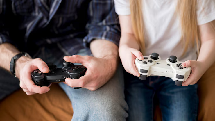 Game PS2 yang bikin Abang rental marah karena stik rusak.