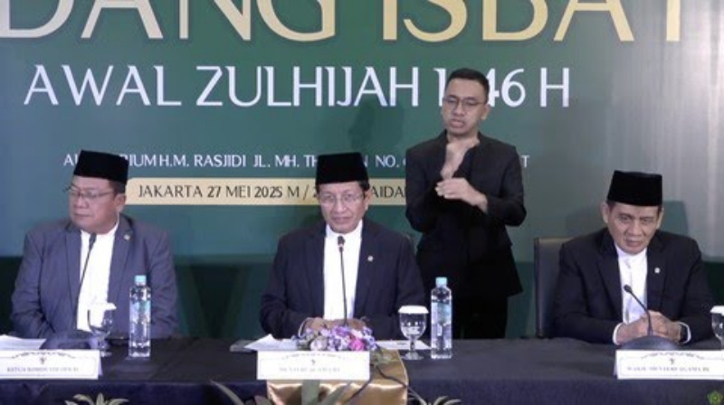 Sidang isbat yang dilakukan Kemenag