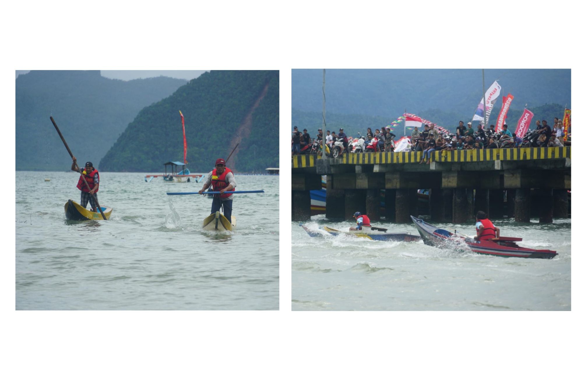 Ada perbedaan mendasar antara perahu kunting dan perahu untul. (DR PERDANA/RADAR TRENGGALEK)