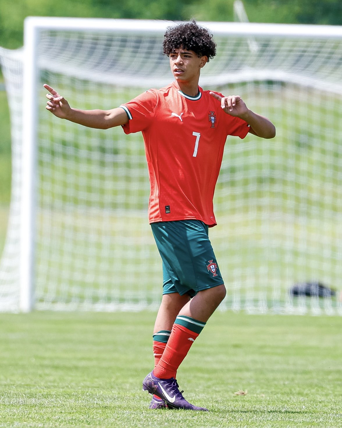 Debut Cristiano Ronaldo Jr bersama Timnas Portugal U-15