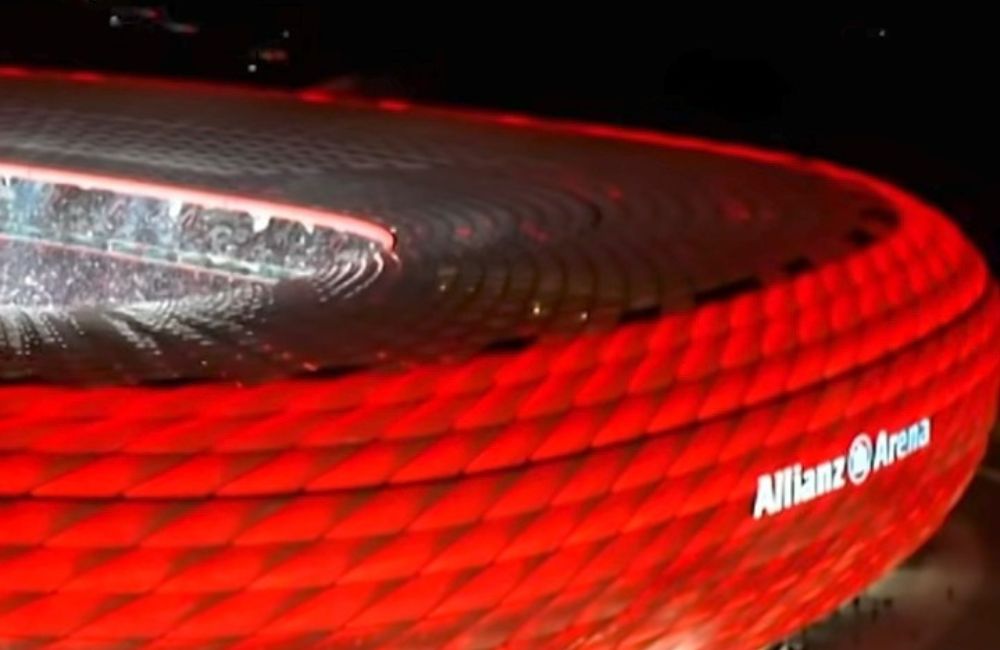 Stadion Final Liga Champions Munich Foot-Ball Arena