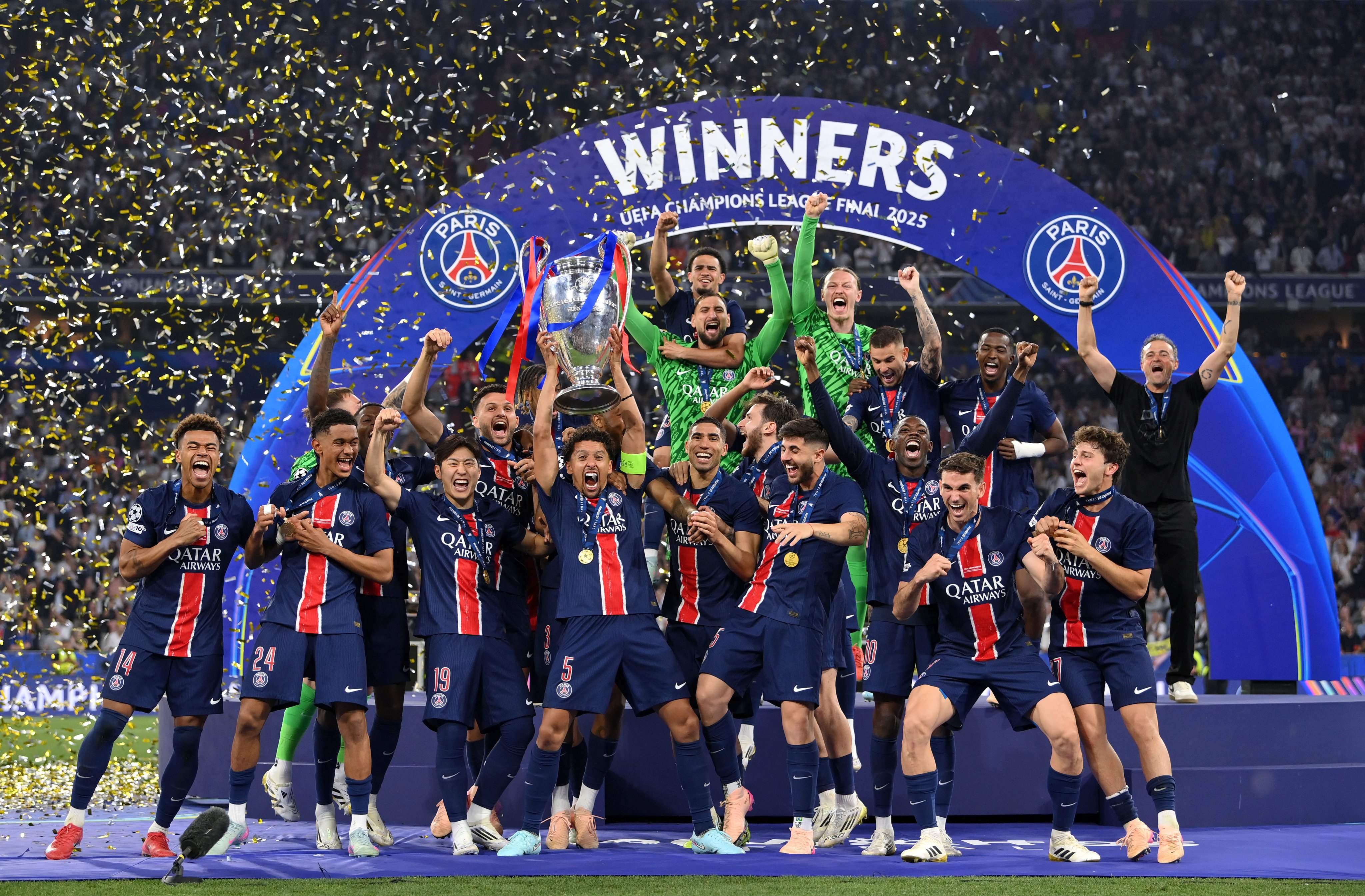 PSG akan bermain di Piala Super Eropa menghadapi Tottenham Hotspur