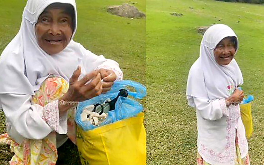 Nenek Suryati yang fasih bahasa Arab meski usia 80 tahun.