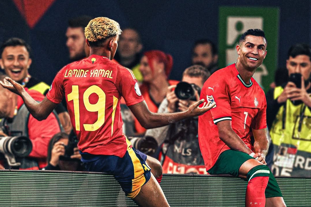 Final antara Portugal vs Spanyol pertemukan Cristiano Ronaldo kontra Lamine Yamal.