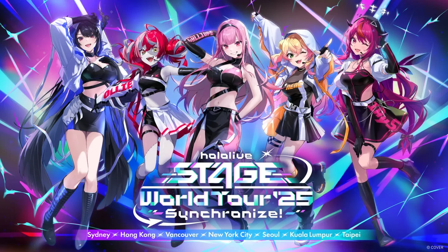 Konser live 3D para VTuber terpopuler siap menghiburmu.