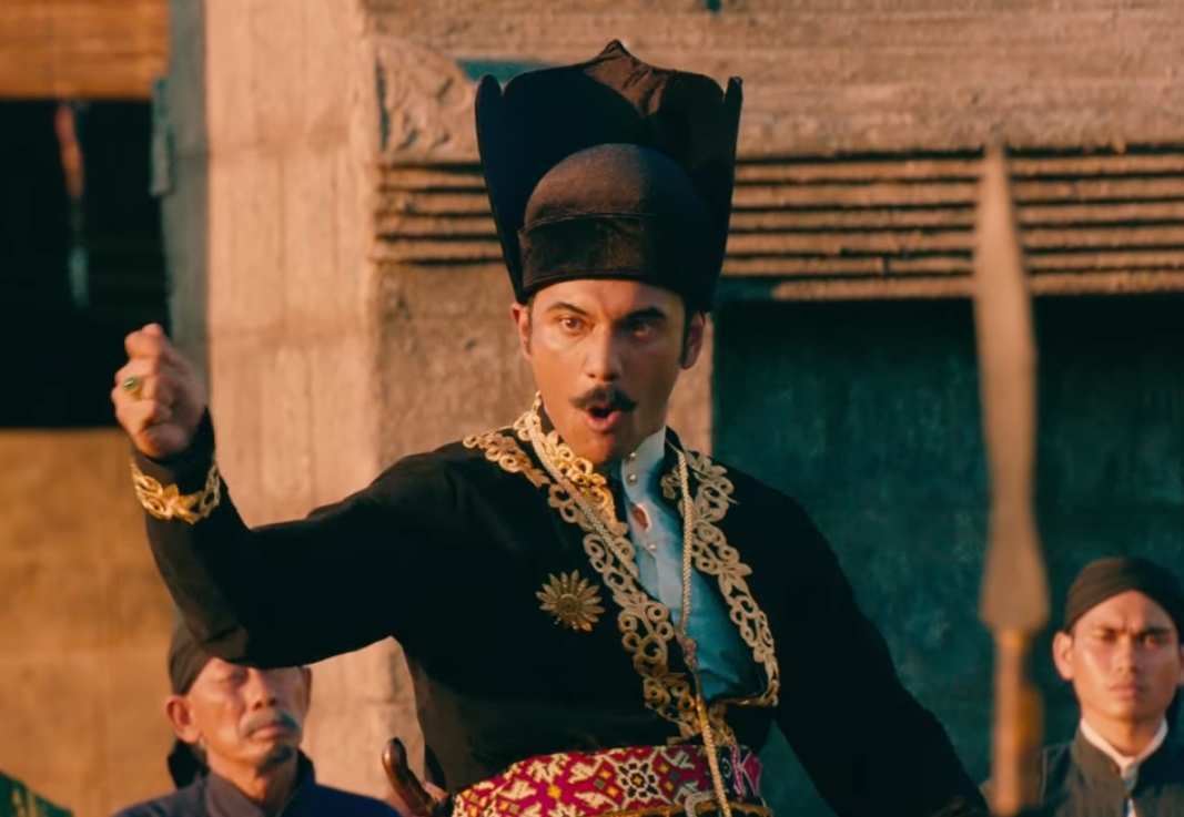 Sosok Sultan Agung Hanyokrokusumo yang diperankan Aryo Bayu di Film Sultan Agung (MOORYATI SUDIBYO CINEMA)