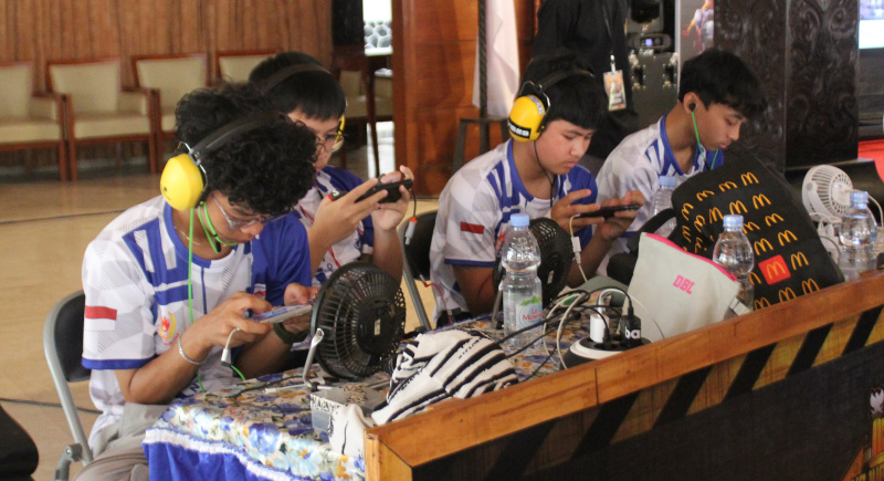 Proses seleksi atlet e-sport Trenggalek