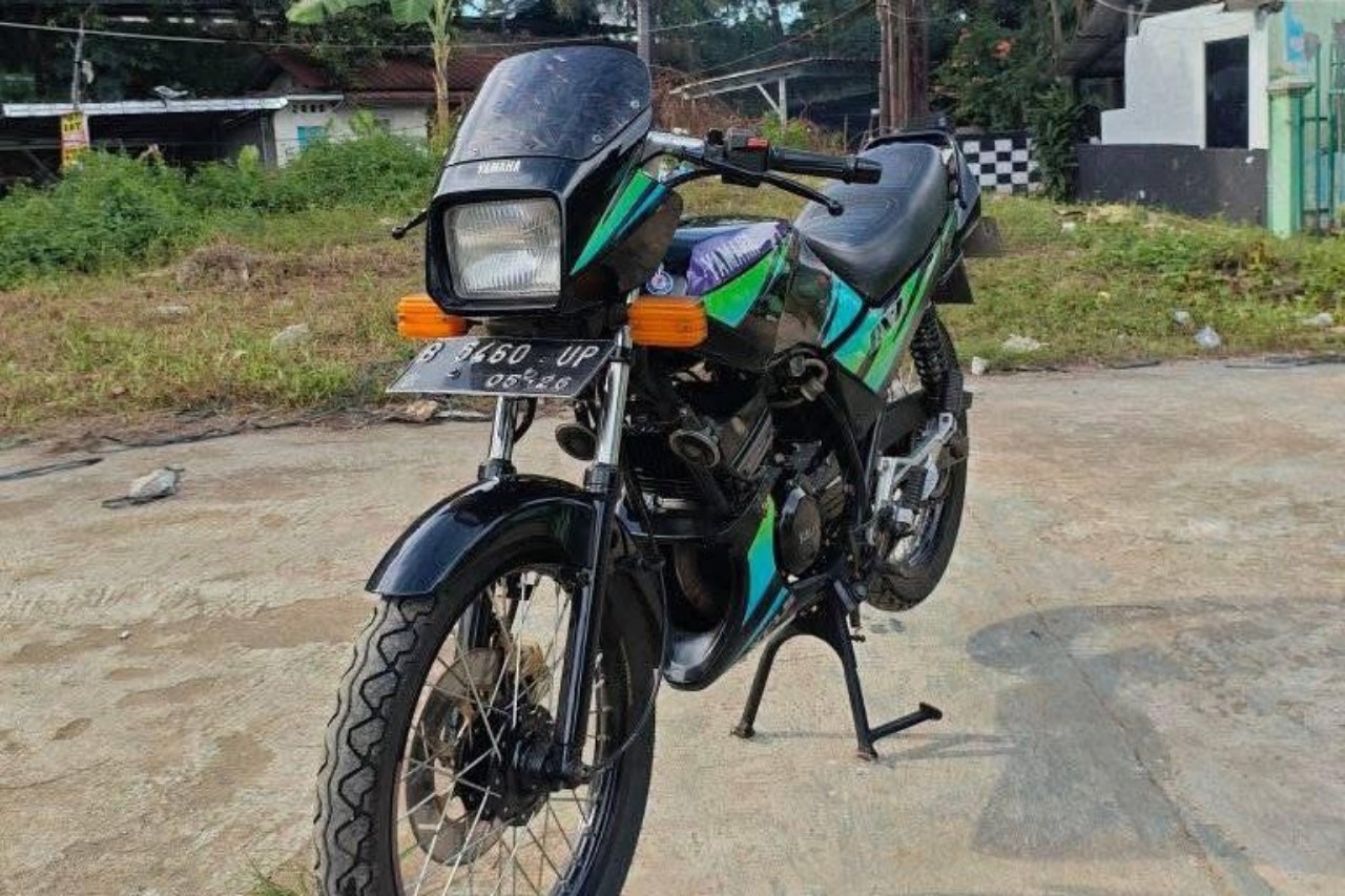 Yamaha RXZ merupakan motor sport 2 Tak yang cukup diminati kolektor. (FACEBOOK SYAHRUL AHMAD RIFA