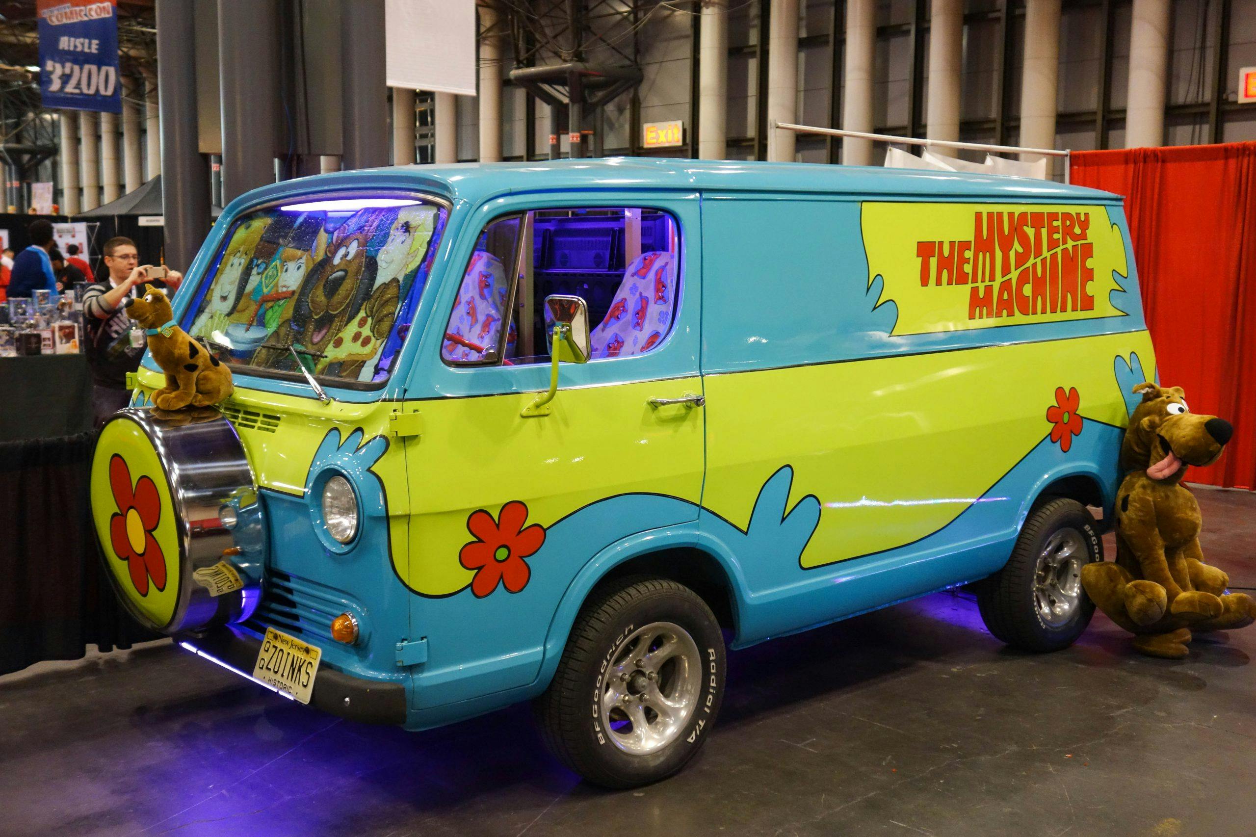 Mystery Machine jadi salah satu mobil kartun yang hadir di dunia nyata.