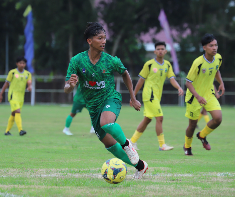 Tim Trenggalek ketika berlaga pada Pra porprov kemarin