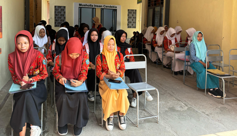 Calon murid baru peserta SPMB yang beberapa diantaranya telah diterima