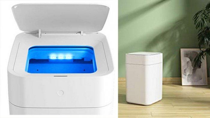 Tempat sampah smart robot.