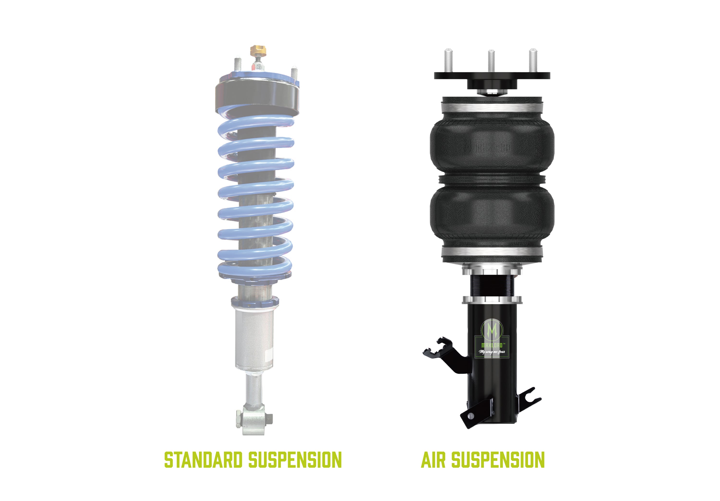 Perbedaan airsuspension dan coilover pada mobil ini penjelasannya