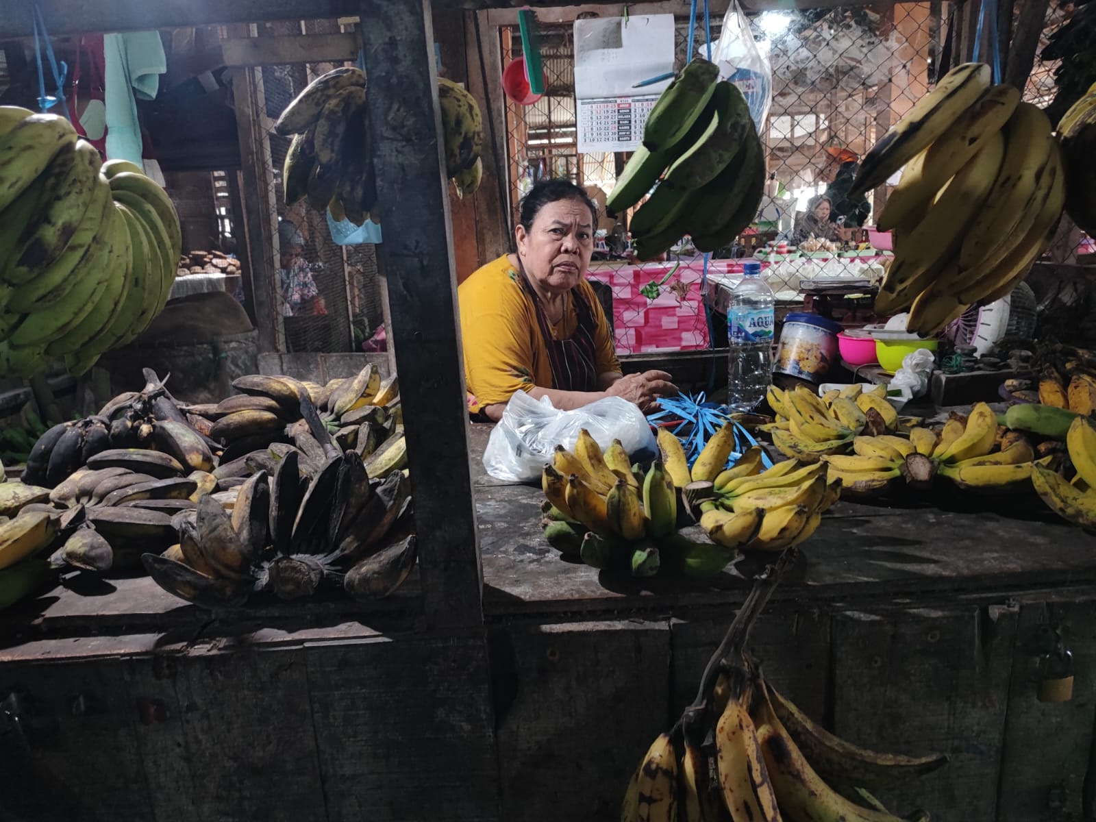 Harga pisang raja di Trenggalek naik saat perayaan satu suro.
