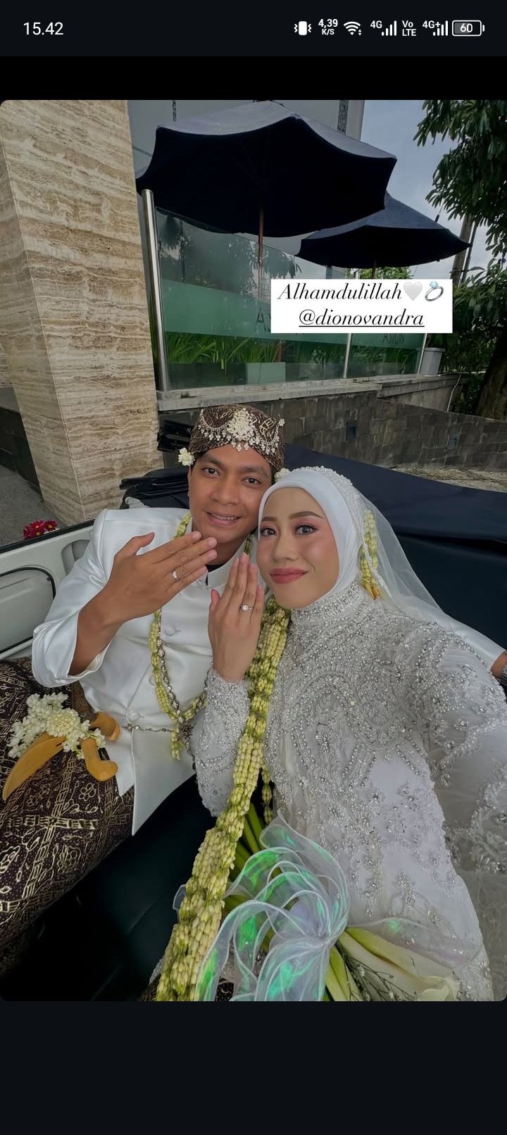 Atlet voli Indonesia, Megawati Hangestri resmi menikah dengan atlet finsswimming, Dio Novandra Wibawa