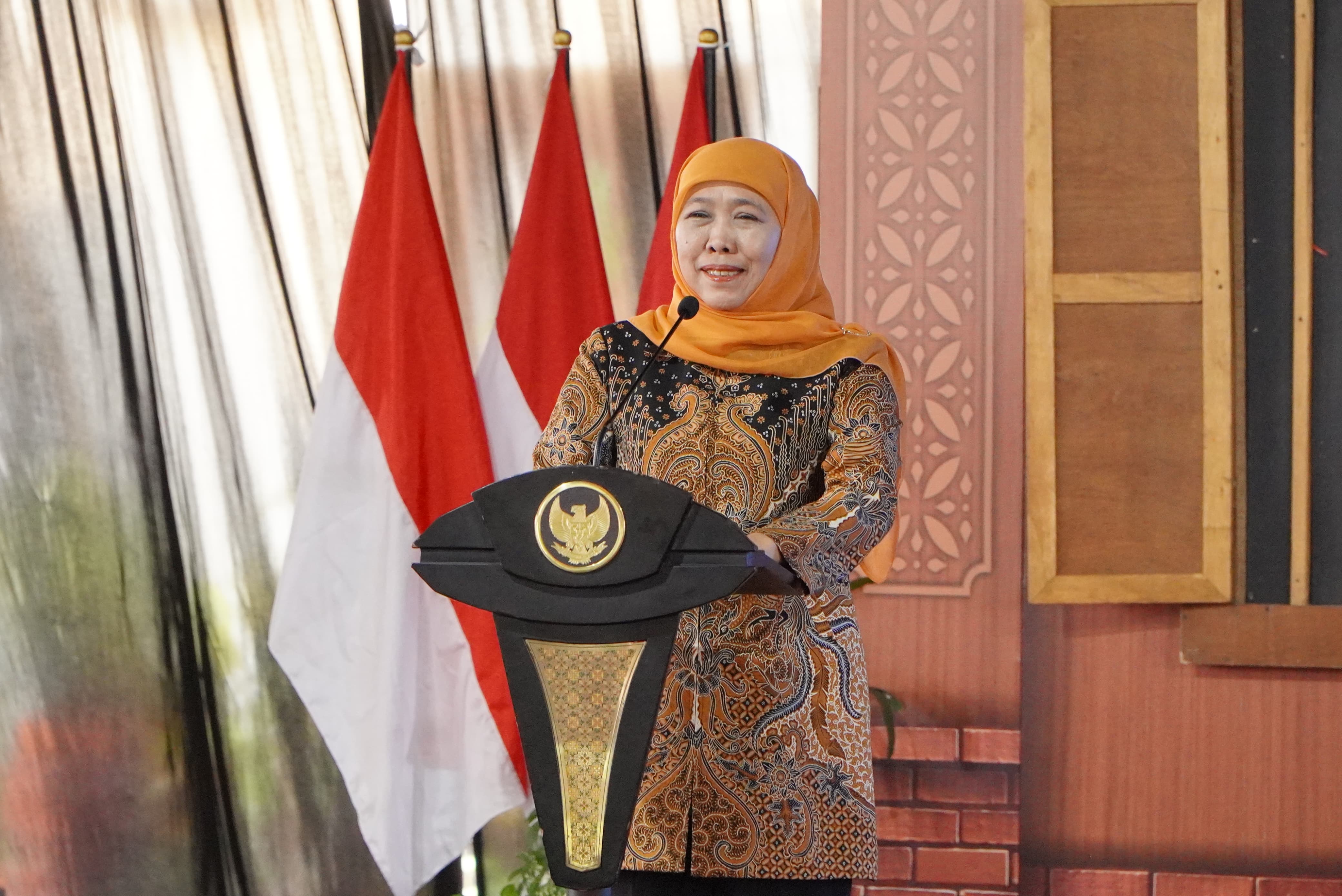 Gubernur Jatim Khofifah Indar Parawansa