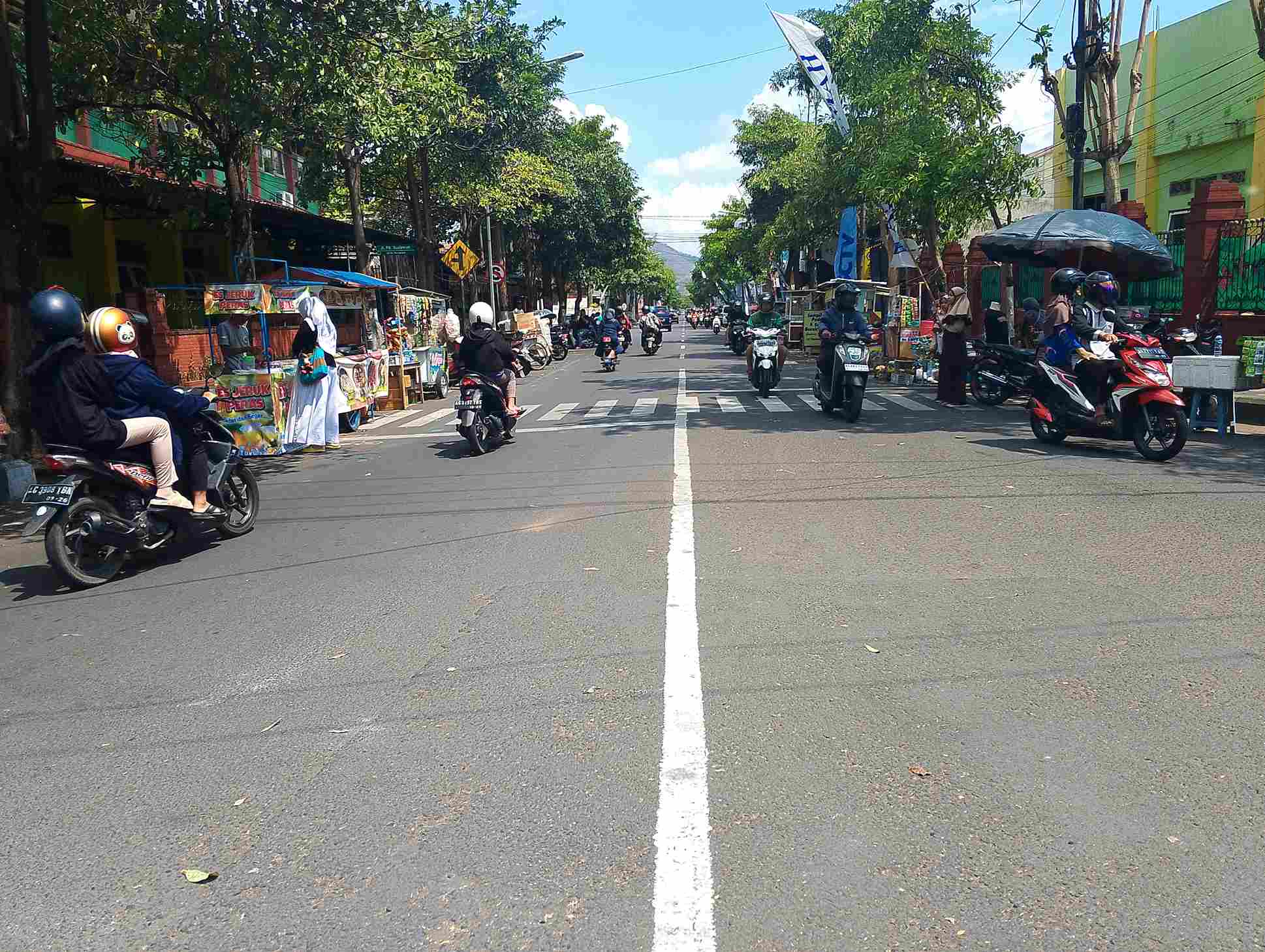 Dishub Trenggalek rancang jalur satu arah di Jalan Panglima Sudirman.
