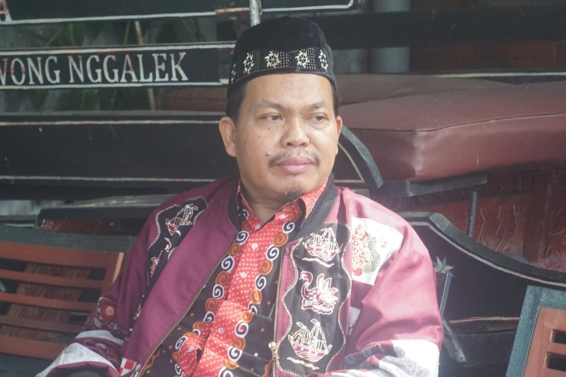 Ketua KSPP Syariah Madani Syaifuddin yang awalnya mau mengundurkan diri. (DR PERDANA/RADAR TRENGGALEK)