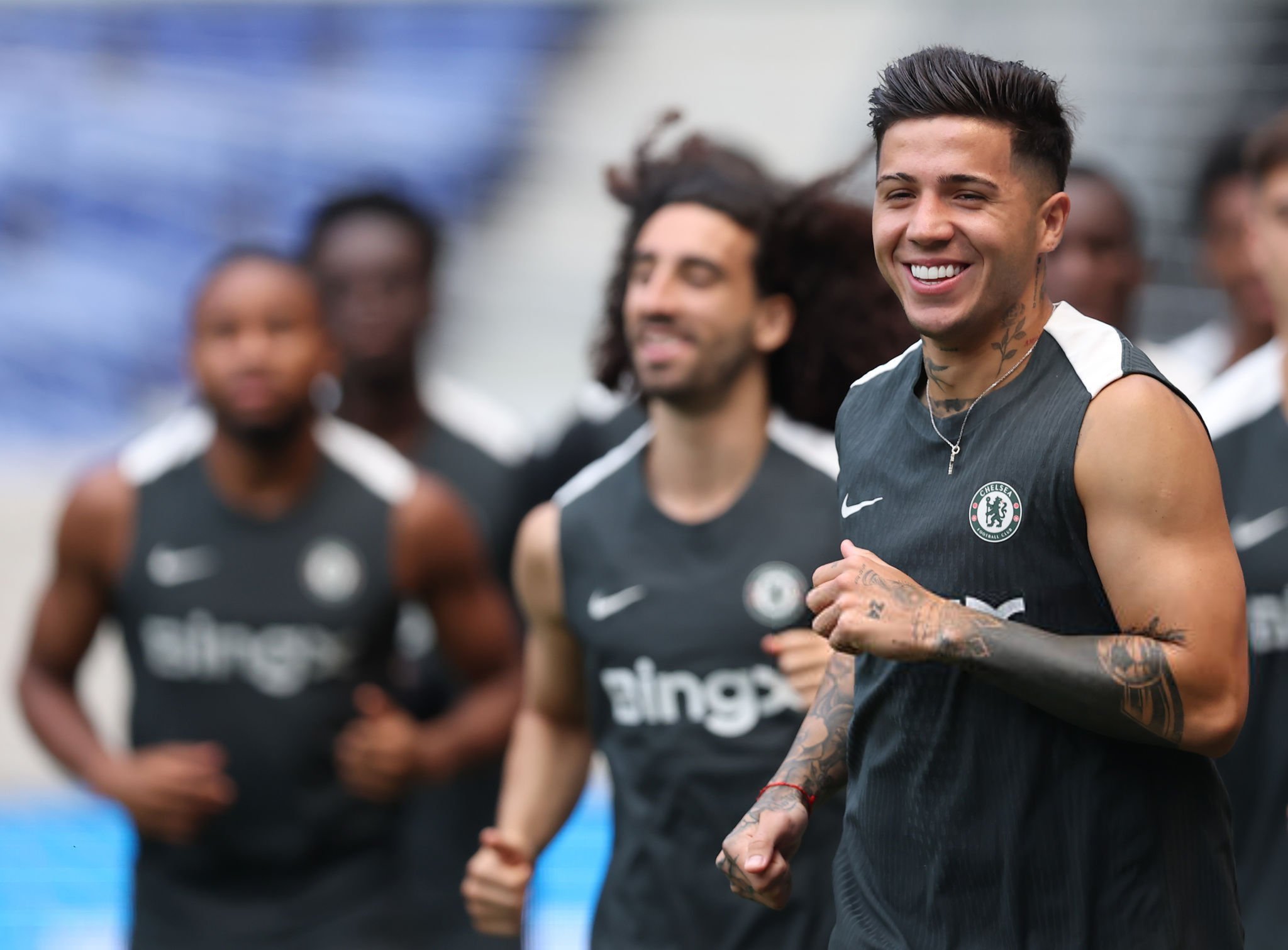 Enzo Fernandez jadi andalan Chelsea saat lawan PSG di Piala Dunia Antarklub.