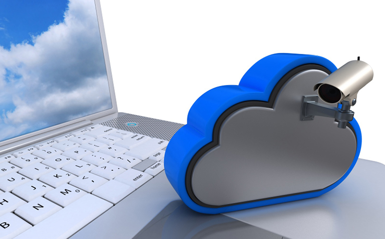 Llustrasi bahaya menyimpan di cloud.
