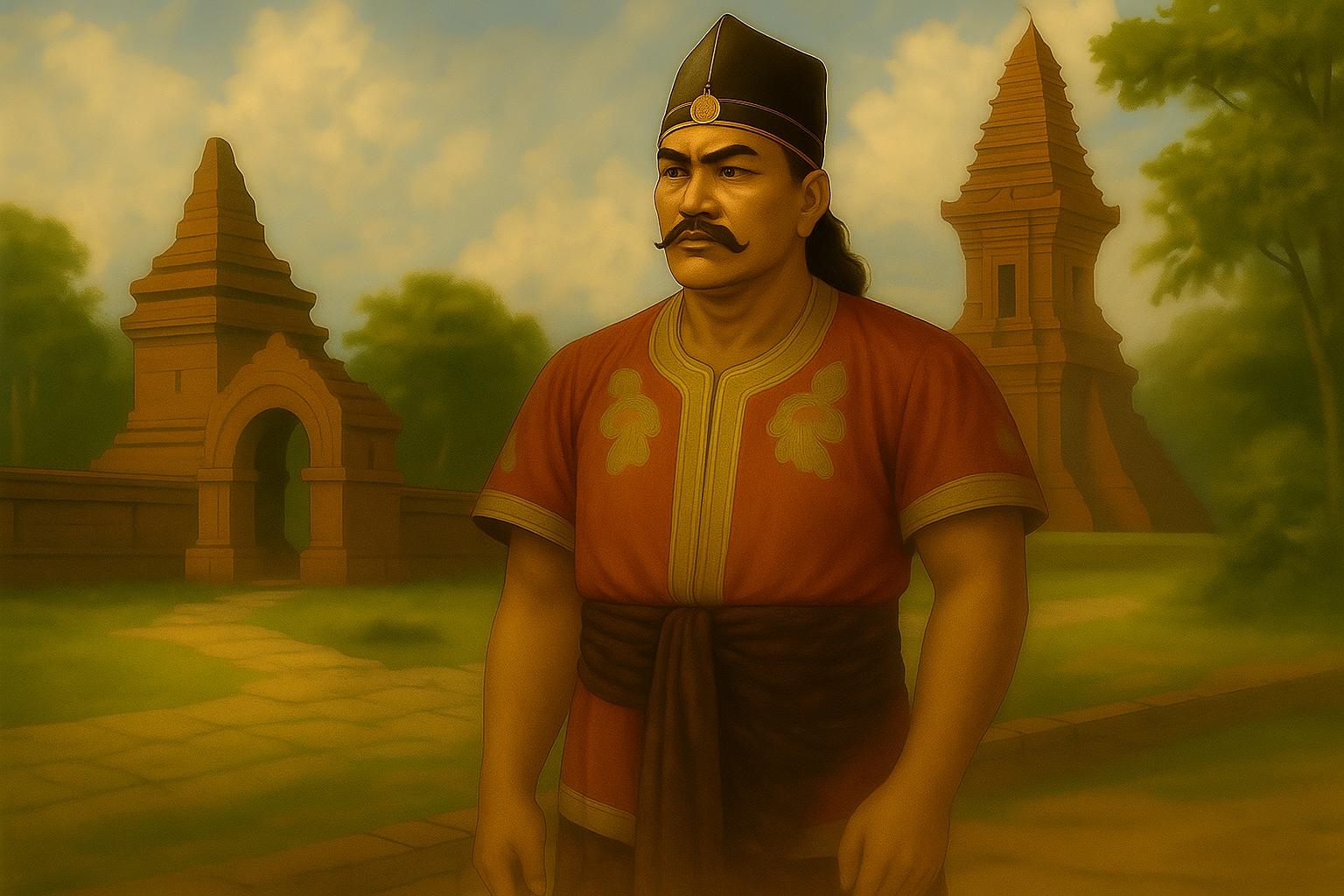 Ilustrasi sosok adhyaksa pada era kerajaan Hindu-Budha