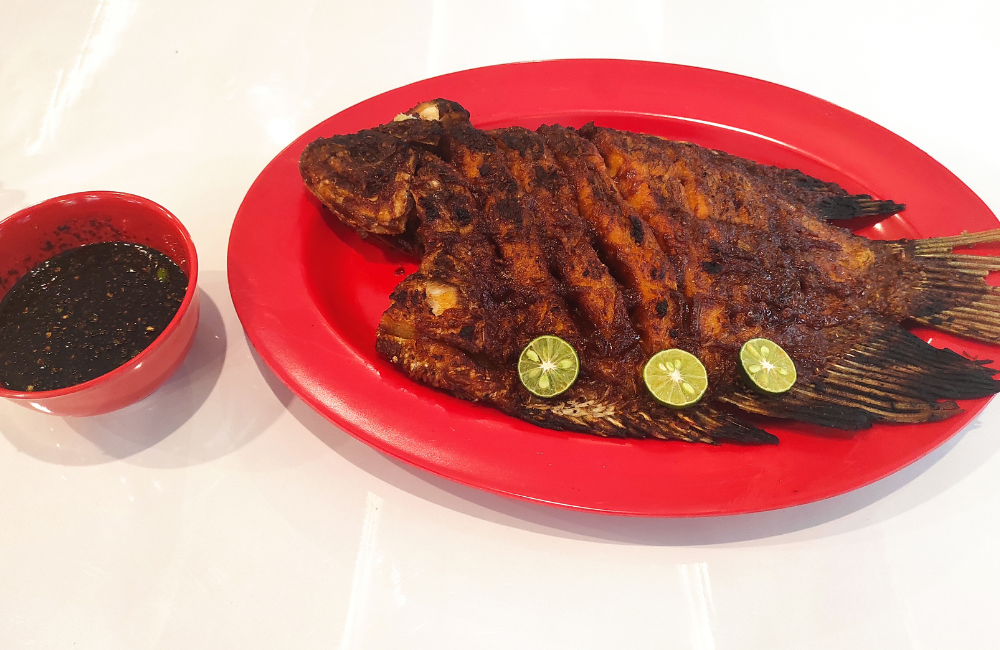 Ikan Bakar Kecap Pedas yang menggugah selera