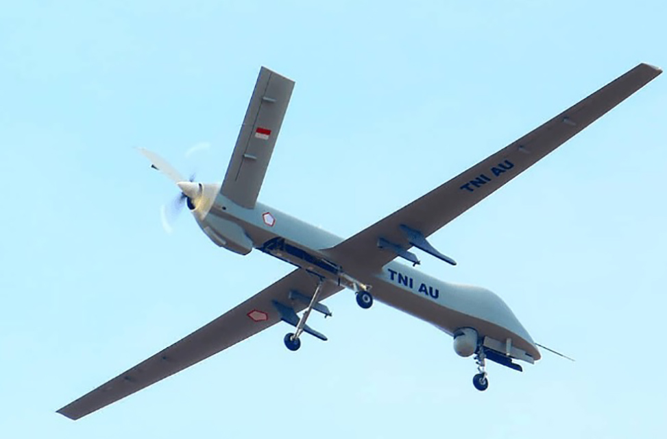PTDI sukses uji terbang perdana drone tempur MALE.