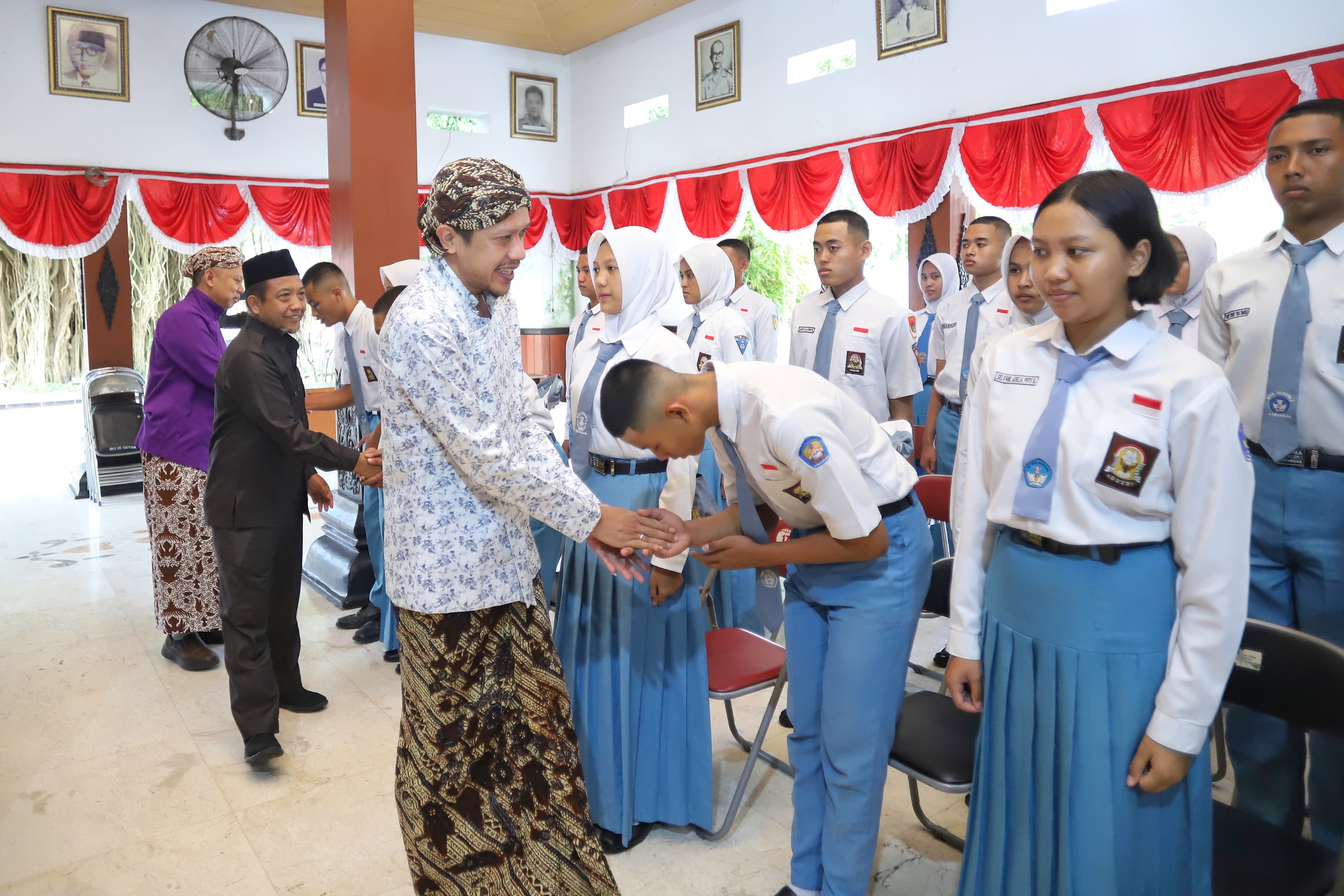 Wabup Trenggalek membuka kegiatan pelatihan calon anggota parkibraka 2025