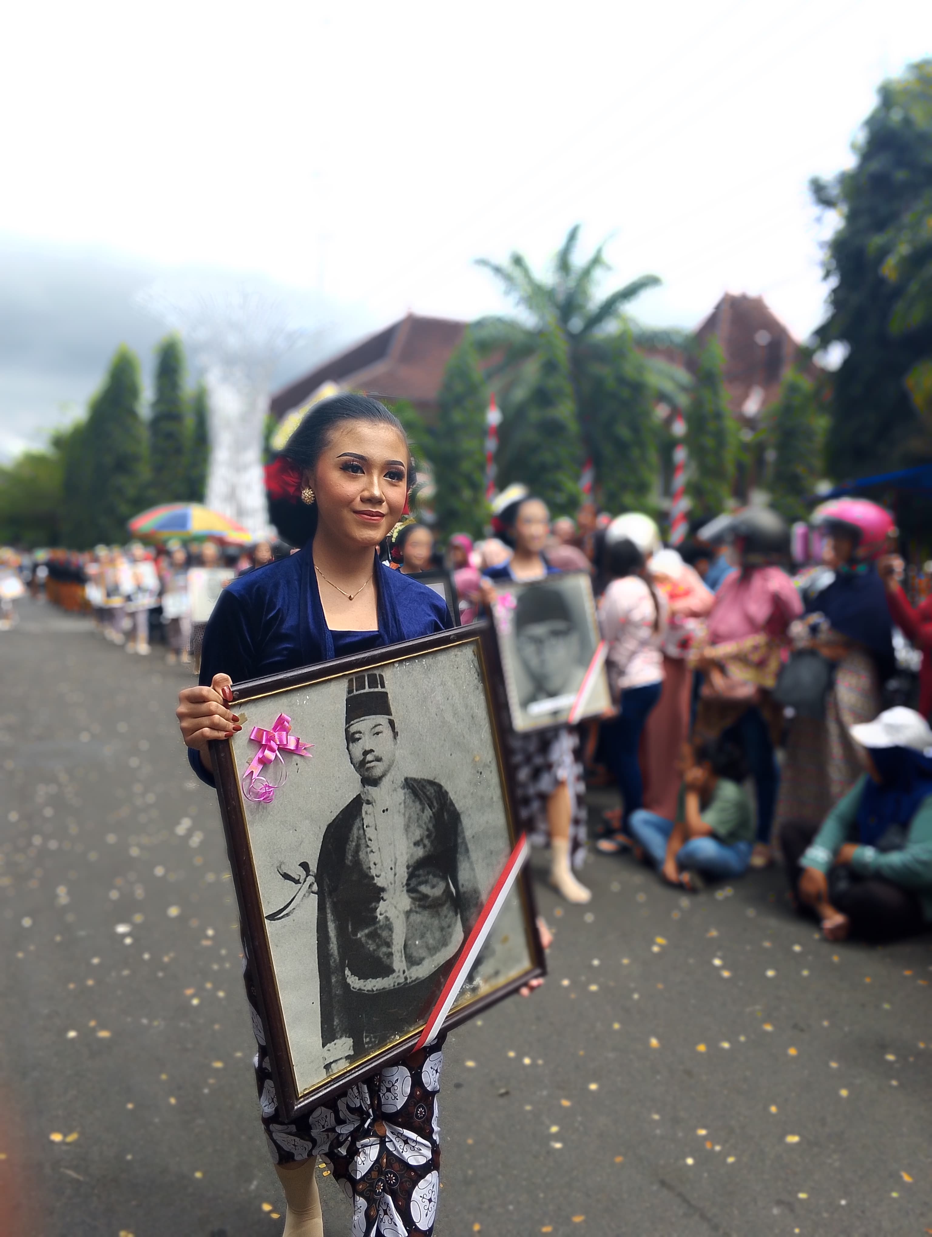 Potret karnaval Agustusan pada tahun 2024 di Trenggalek.