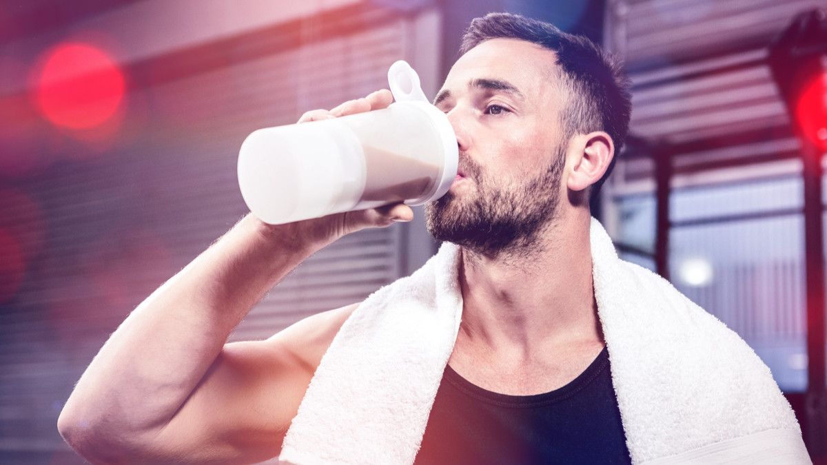 Minum whey protein bisa membantu asupan protein tubuh