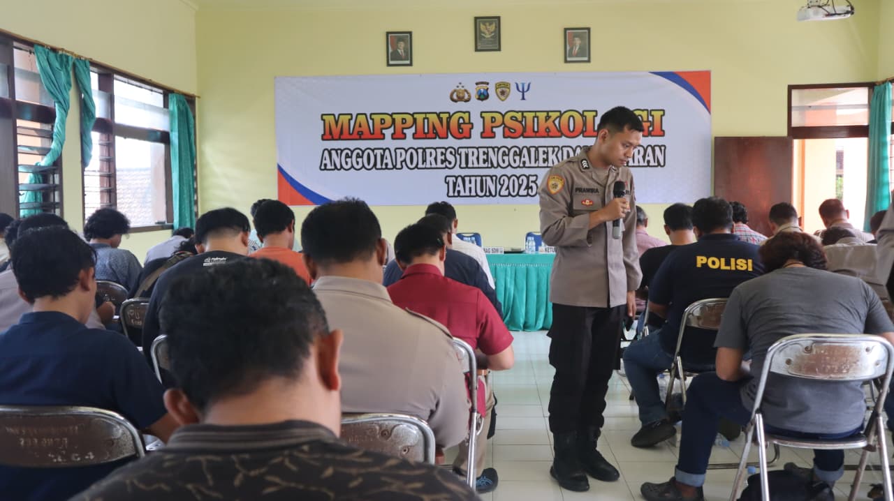Suasana Tes Psikologi sebagai syarat memegang senpi