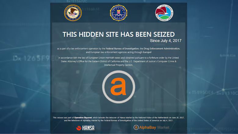 AlphaBay, pasar gelap dark web terbesar.
