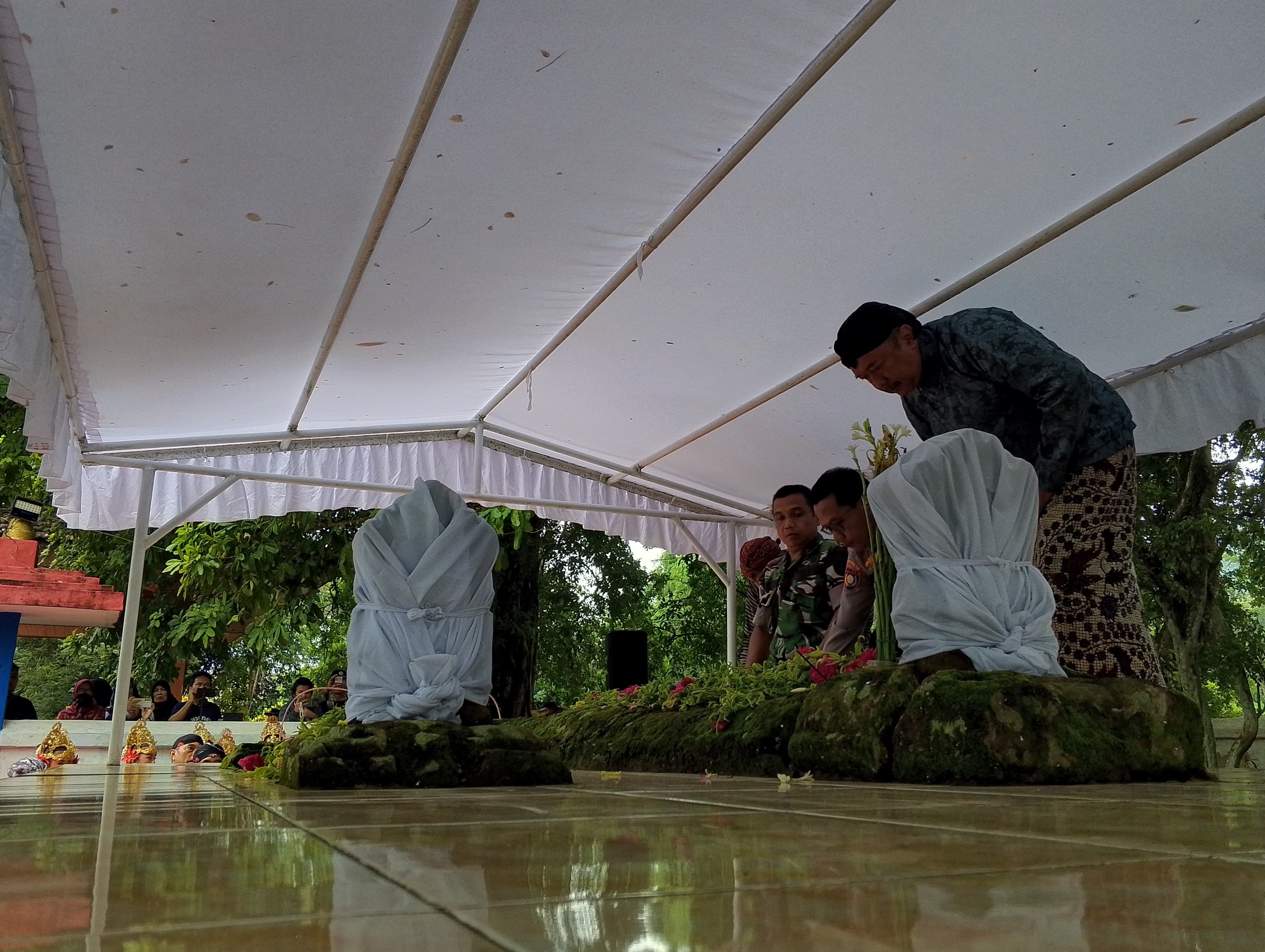 Salah satu Cagar Budaya di Trenggalek yang dijaga Juru Kunci.