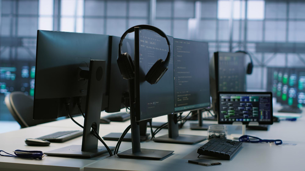 Program kecerdasan buatan digunakan di ruang server untuk memastikan sistem berjalan optimal dan stabil, sebuah bukti evolusi komputerisasi.