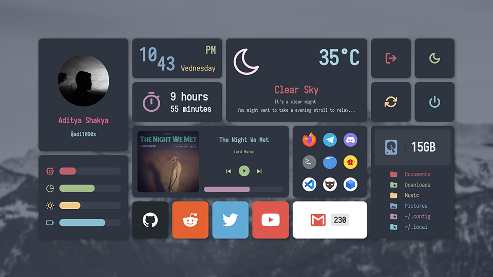 Seelen UI, Rainmeter, atau Nexus Dock? Semua punya keunggulan.