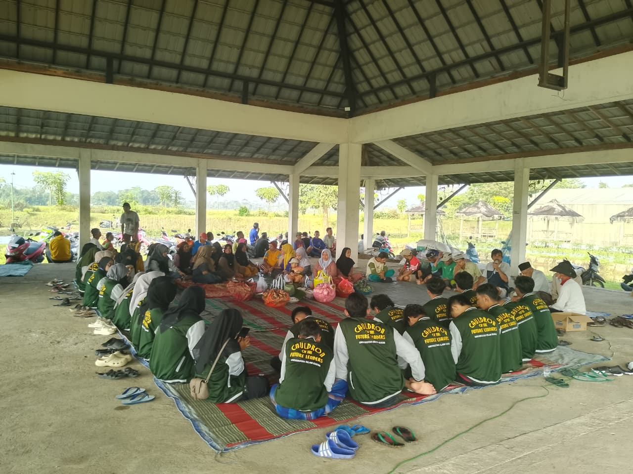 Gapoktan lancar jaya desa pakis bentuk rasa syukur gelar selamatan laboh padi