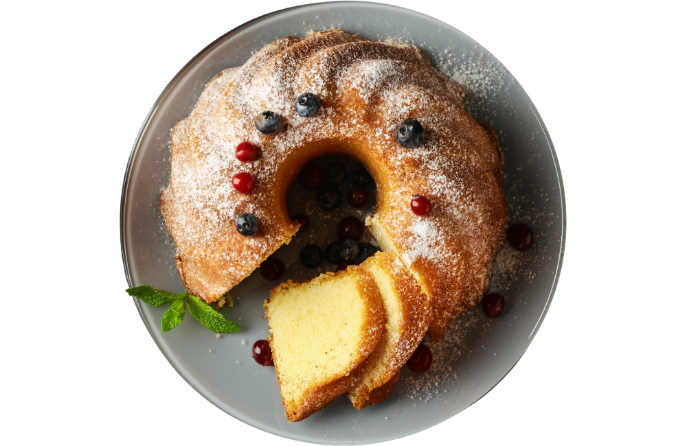 Chiffon cake lembut, ringan, dan manis. Setiap gigitan bikin nagih, cocok teman minum teh.