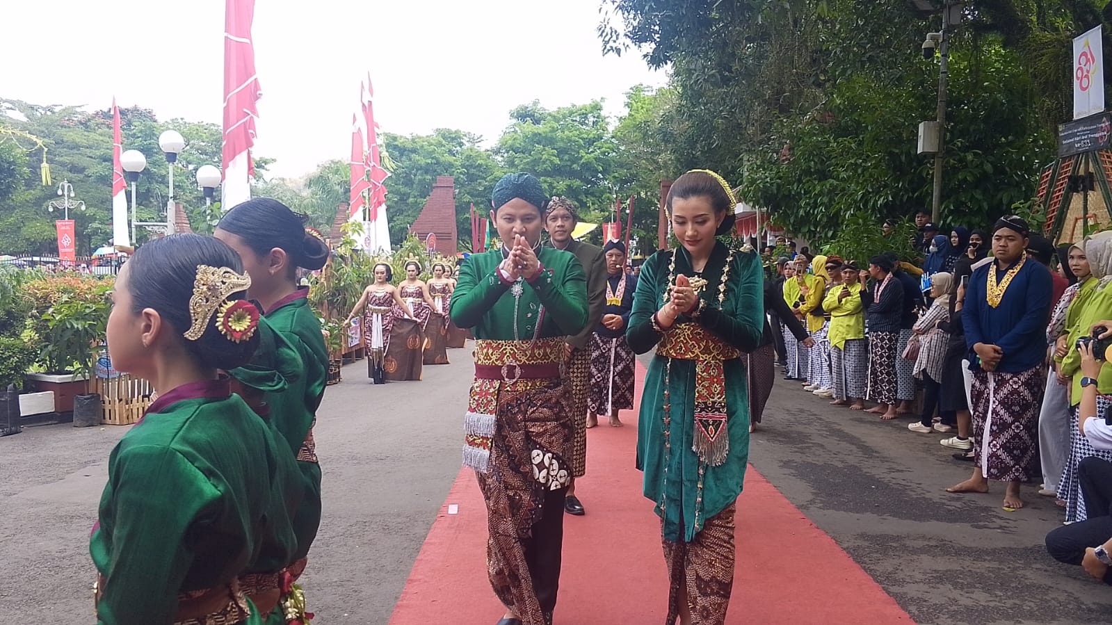 Mas Ipin pimpin prosesi perayaan hari jadi Kabupaten Trenggalek ke 831