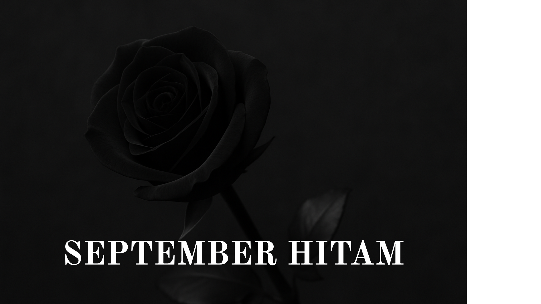 September hitam, istilah yang merujuk pada serangkaian tragedi kemanusiaan di Indonesia yang terjadi pada bulan September. (Gambar: AI)