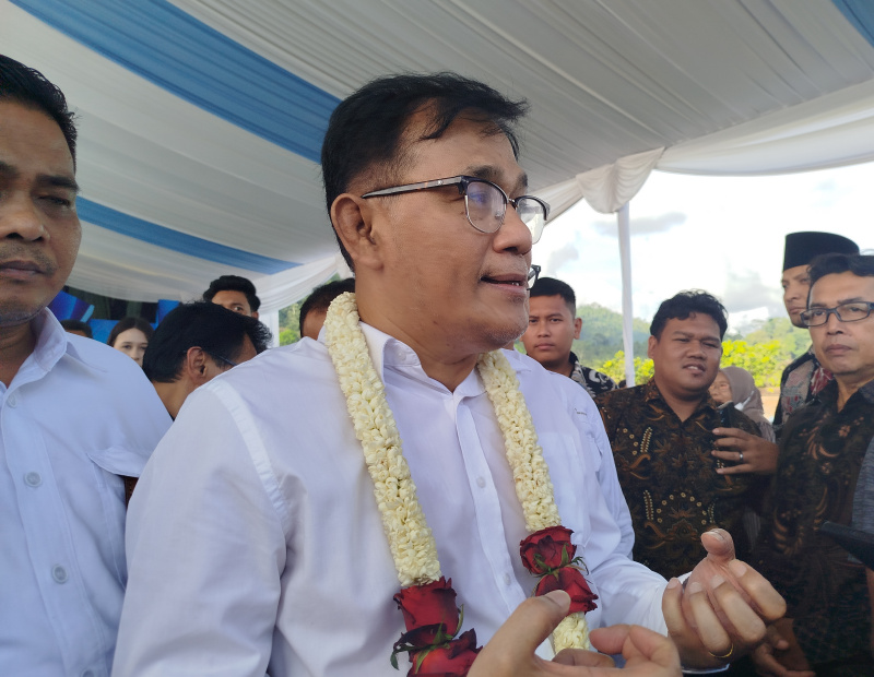 Kepala BP Taskin Budiman S, setelah meresmikan SPPG di Kecamatan Munjungan, Trenggalek