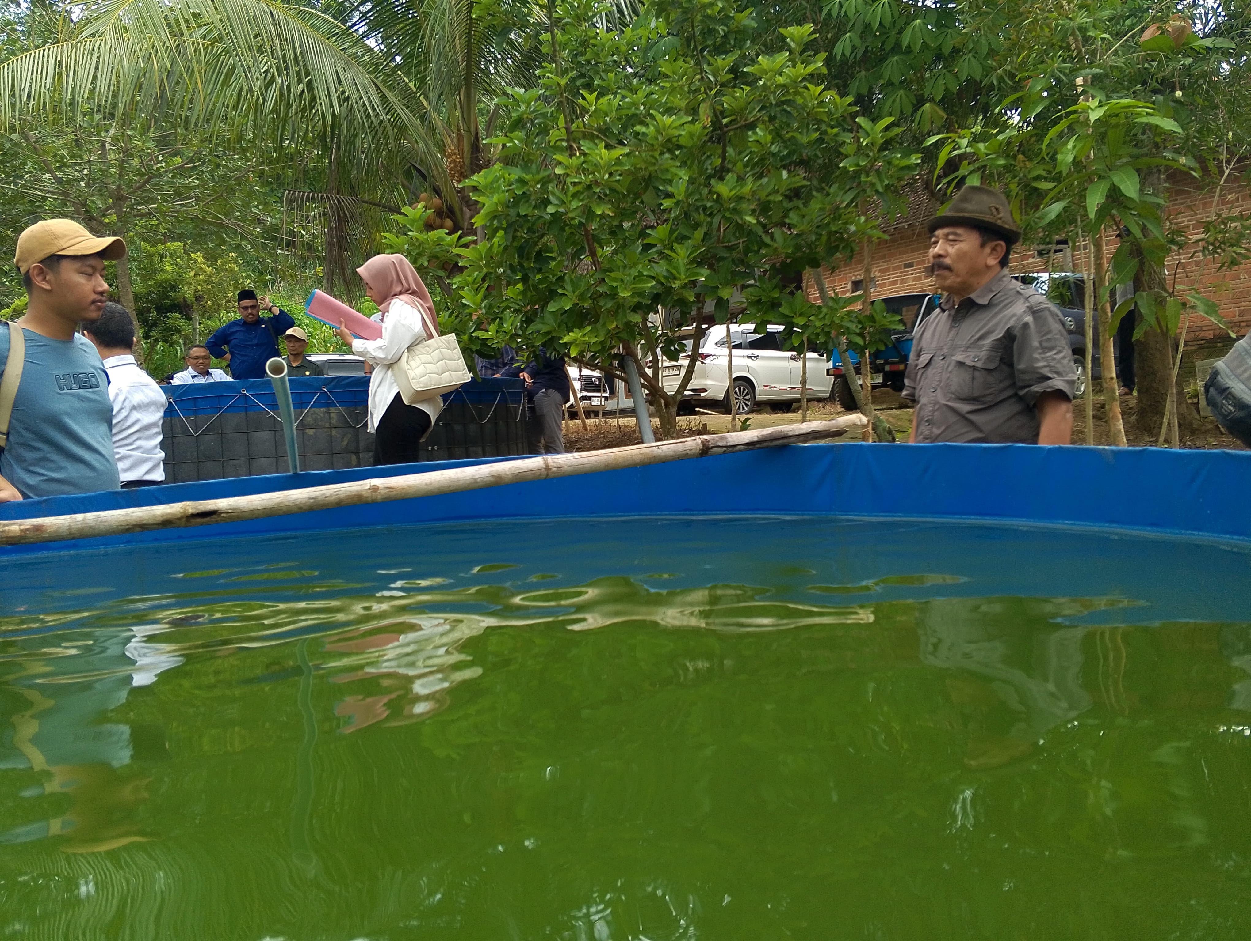 Tempat budidaya ikan di Trenggalek yang saat ini terus mengalami perkembangan.