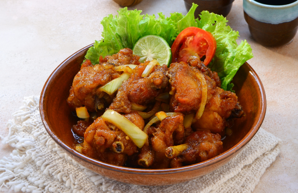 Ayam goreng mentega ala Chinese food, gurih harum bikin semua anggota keluarga lahap makan