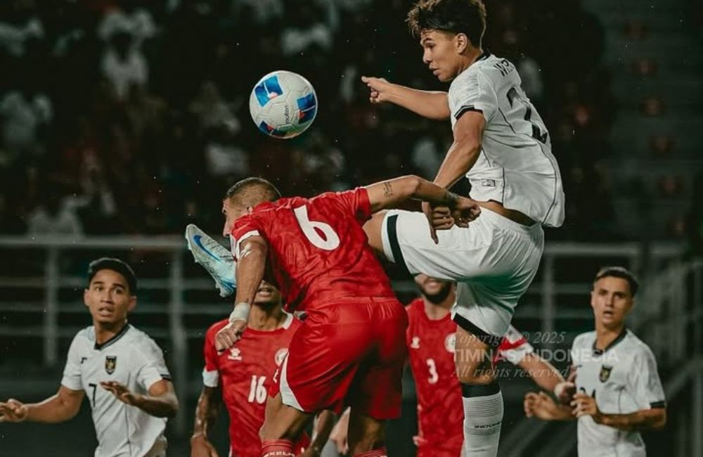 Timnas Indonesia harus puas berbagi hasil imbang tanpa gol melawan Lebanon dalam laga FIFA Matchday di Stadion Gelora Bung Tomo,
