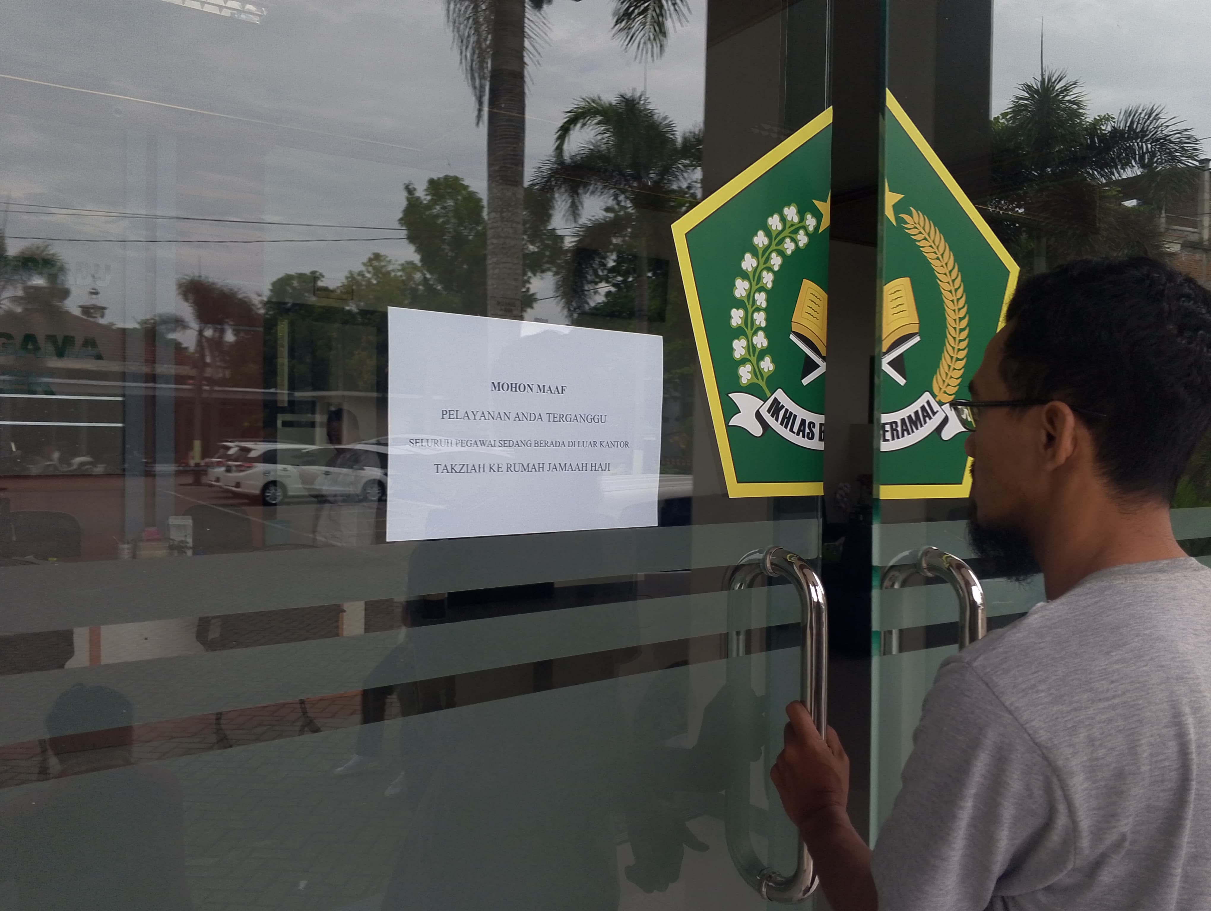 Layanan haji dan umrah di Trenggalek masih dilayani kemenag meskipun sudah ada kemetrian baru.