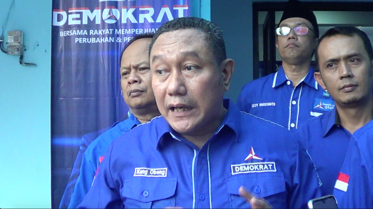 Mugianto, alias Obeng ketika memberi keterangan kepada wartawan