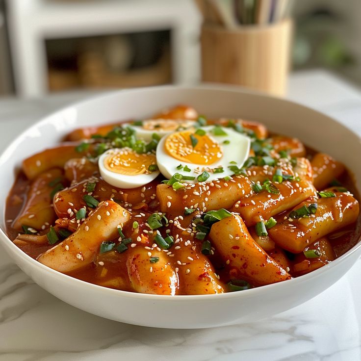 Tteokbokki pedas manis khas Korea, jajanan kaki lima yang selalu bikin nagih! Siap coba bikin sendiri di rumah?.