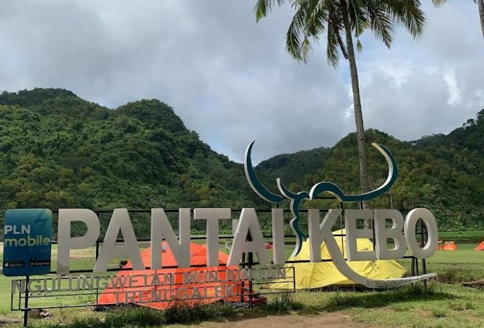 Selain deretan pantai populer seperti Prigi dan Pelang, ada pula destinasi di Trenggalek yang masih tersembunyi dan alami, yakni Pantai Kebo.