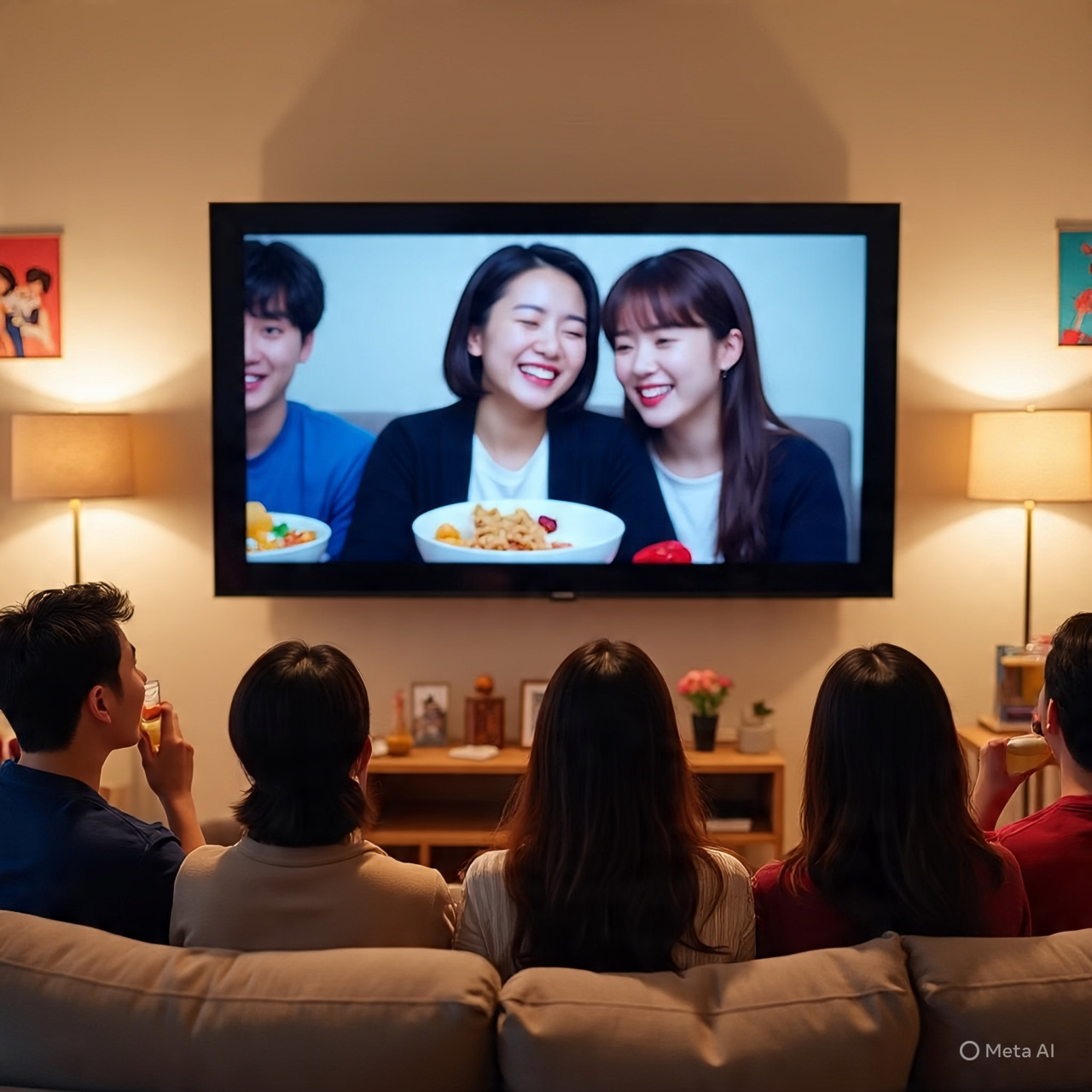 Baru nonton mukbang, eh tiba-tiba pengen mie instan tengah malam.