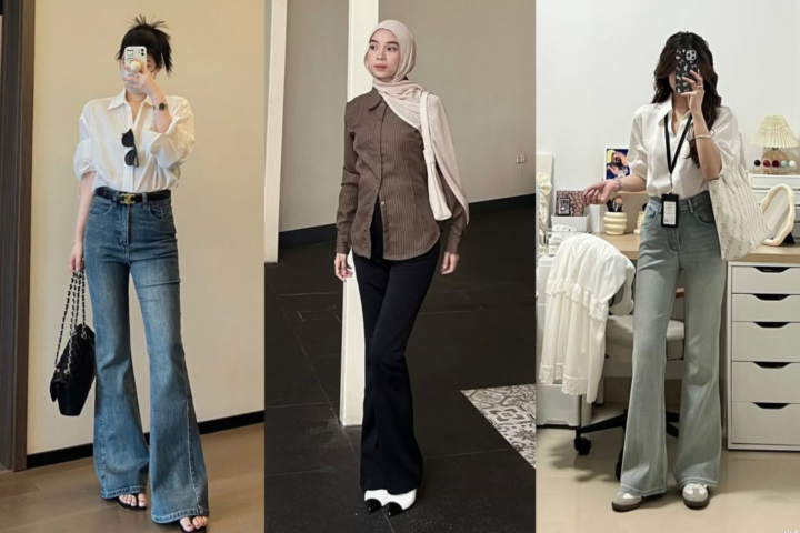 Celana cutbray yang dulu identik dengan retro, kini kembali populer dengan sentuhan modern ala Gen Z.